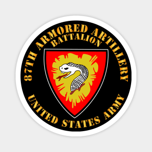 87th Armored Field Artillery Battalion  X 300 Magnet